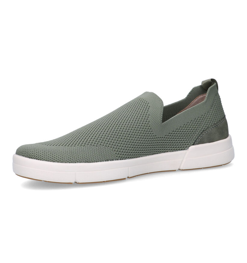 Rieker R-Evolution Chaussures sans lacets en Vert Kaki pour hommes (326921) - pour semelles orthopédiques