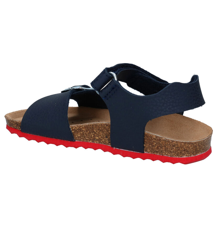 Geox Ghita Sandales en Bleu en simili cuir (303740)