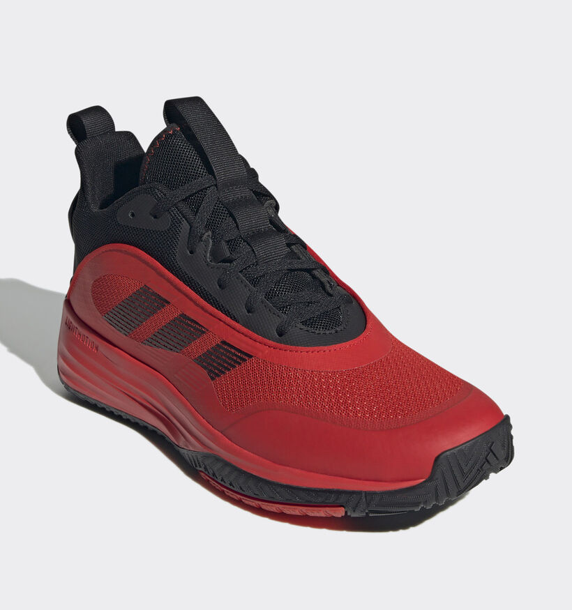 adidas Own The Game 3.0 Chaussures de sport en Rouge pour hommes (357302) - pour semelles orthopédiques