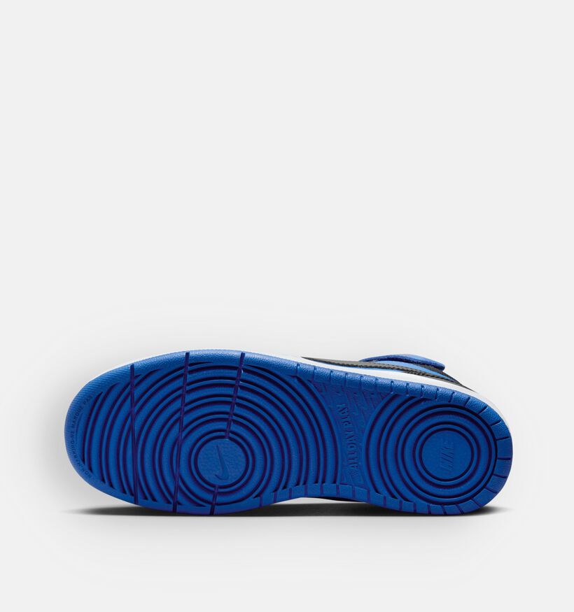 Nike Court Borough Baskets montantes en Bleu pour garçons (364592) - pour semelles orthopédiques