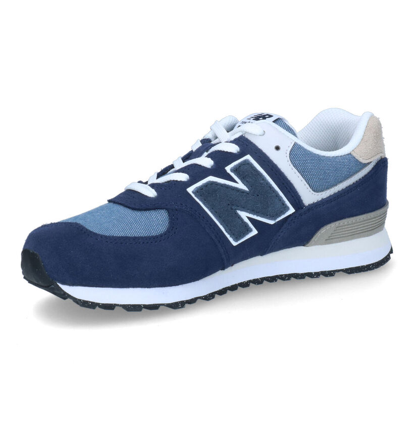 New Balance GC574 Baskets en Bleu pour garçons (319258)