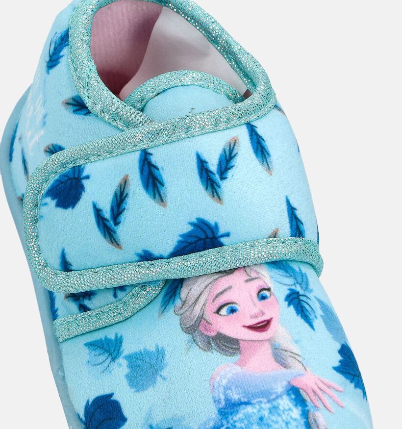 Frozen Elsa Lichtblauwe Pantoffels voor meisjes (364899) - geschikt voor steunzolen