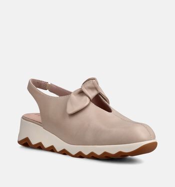 Wonders Chaussures plates Beige