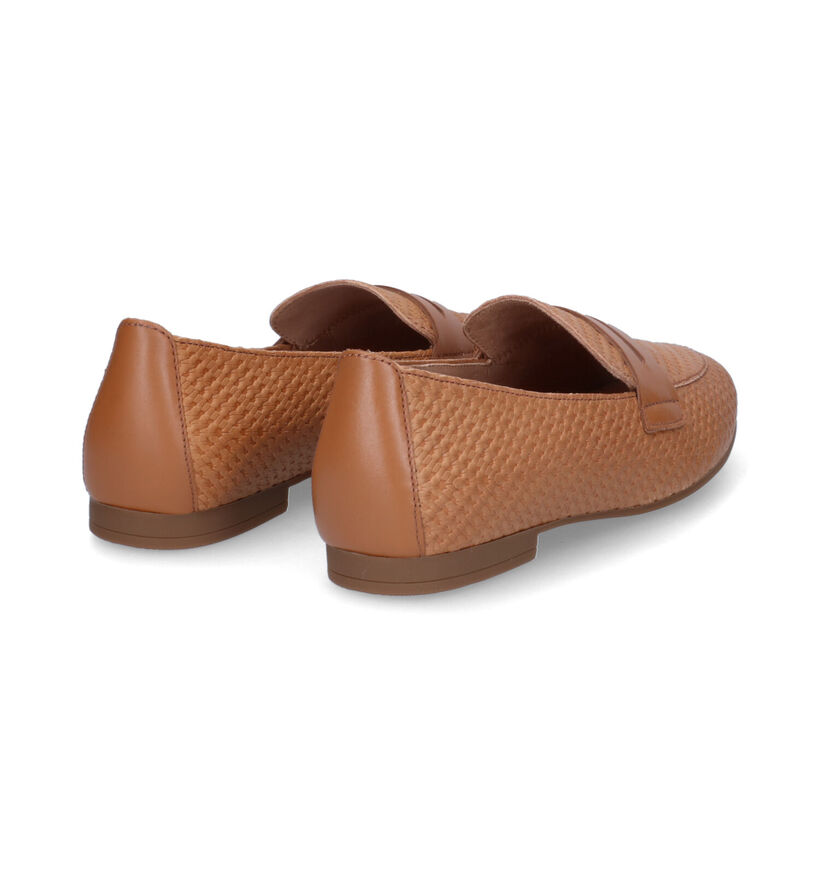 Gabor Loafers en Vert olive en cuir (306744)