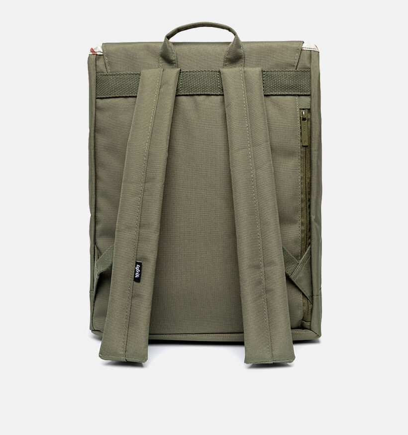 Lefrik Scout Stripes Kaki Rugzak met laptopvak voor dames, heren, meisjes, jongens (345887)