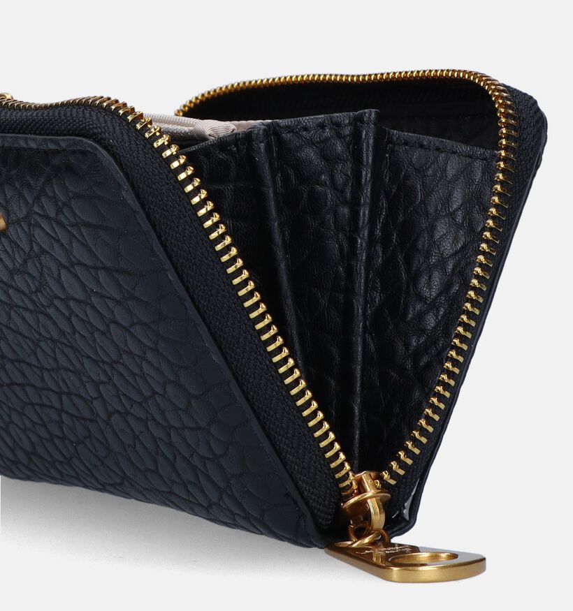 Laurent David Elephant Porte-monnaie zippé en Noir pour femmes (333782)