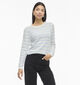 Vila Dalo Stripe Witte/Blauwe Trui voor dames (368094)
