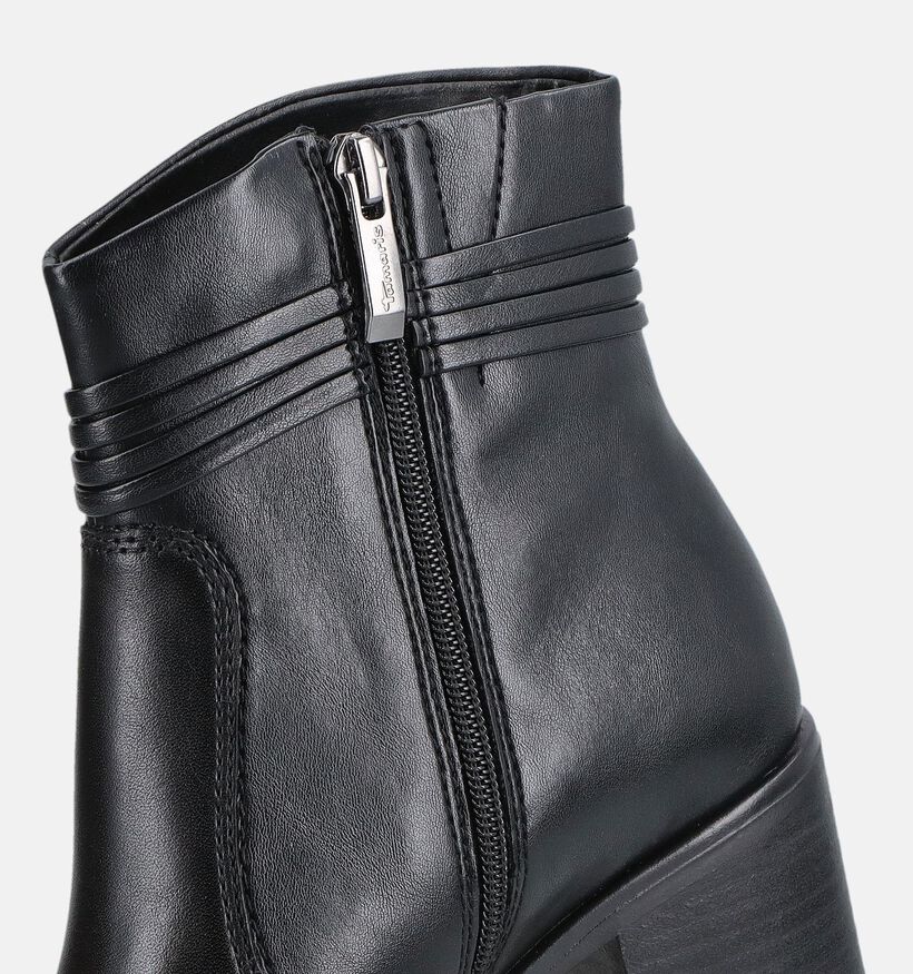 Tamaris Bottines &agrave; talons en Noir pour femmes (378945)