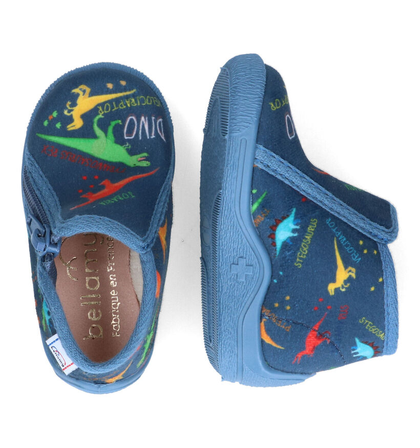 Bellamy Tela Pantoufles en Brun pour gar&ccedil;ons (316983)