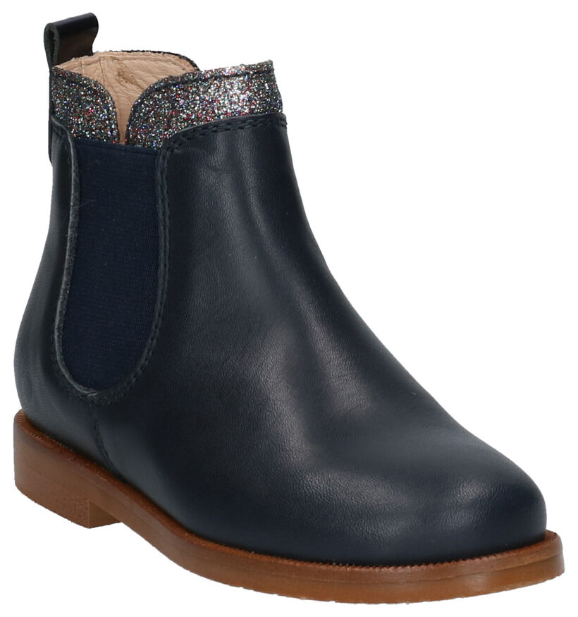 Beberlis Chaussures hautes en Bleu en cuir (258938)