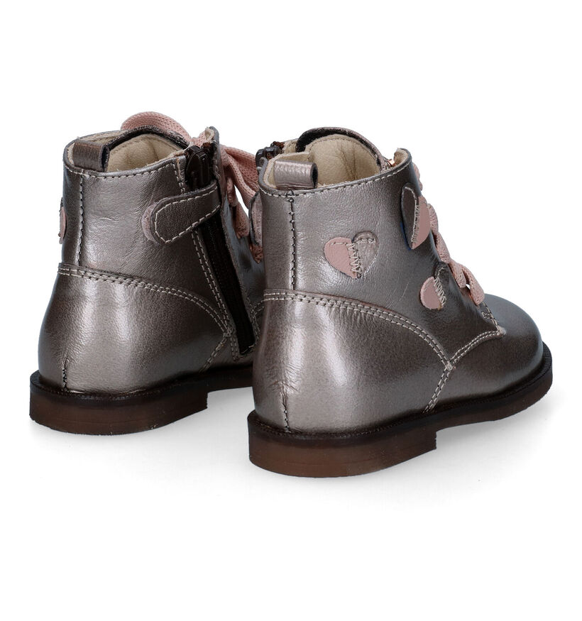 STONES and BONES Fera Bottines en Cognac pour filles (313898) - pour semelles orthopédiques