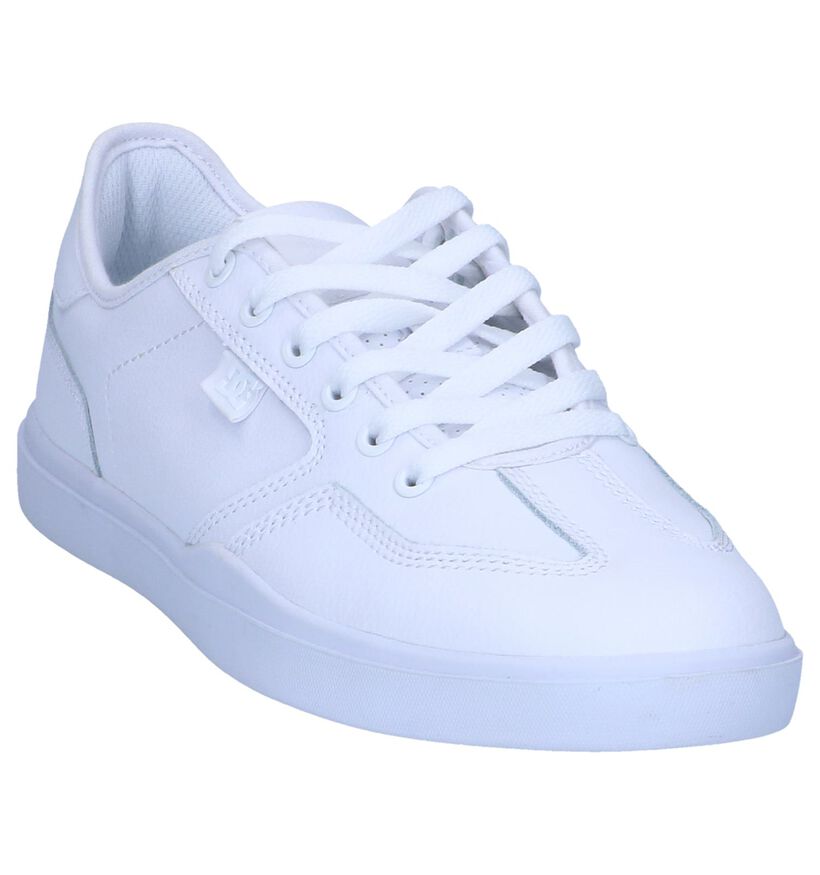 Witte Skateschoenen DC Shoes Vestrey in kunstleer (241063)