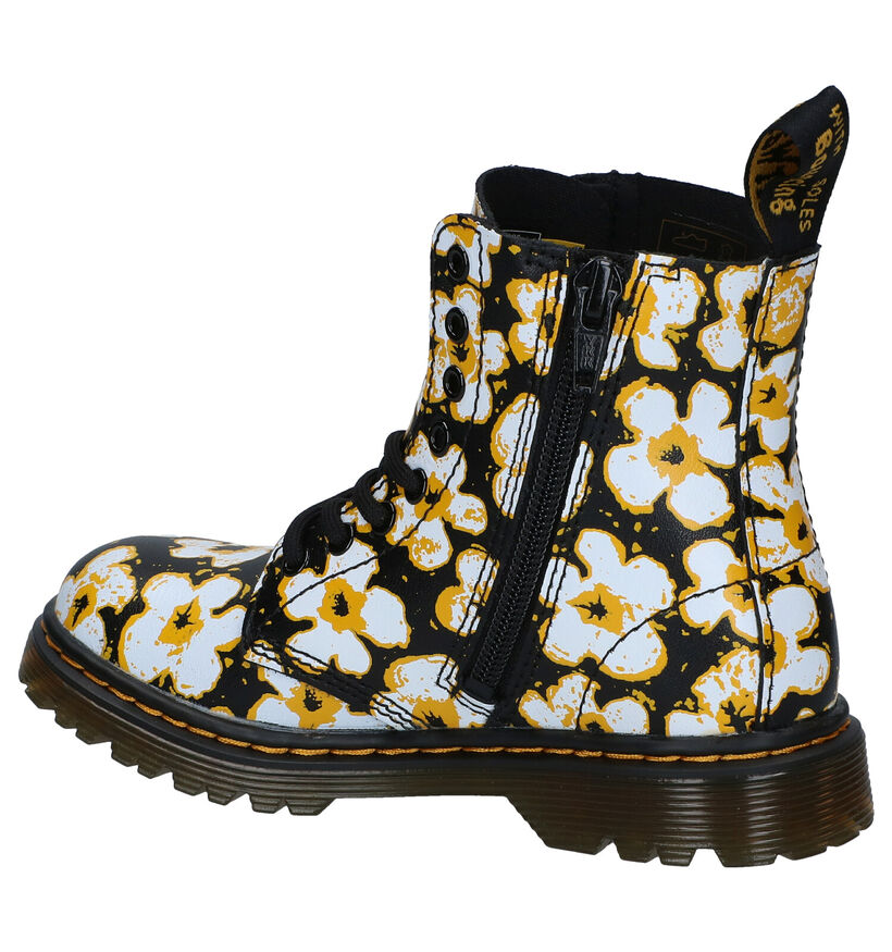 Dr Martens 1460 Pascal J Zilveren Boots in leer (294391)