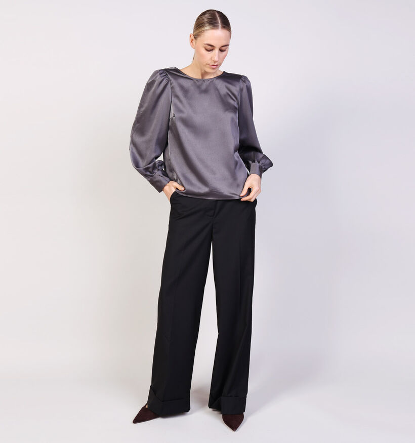 Vila Lone Blouse en Gris pour femmes (365592)