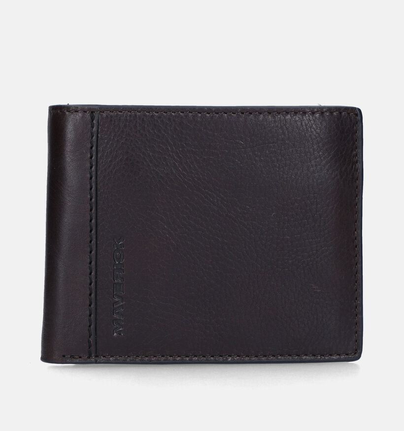 Maverick Portefeuille en Brun pour hommes (352506)
