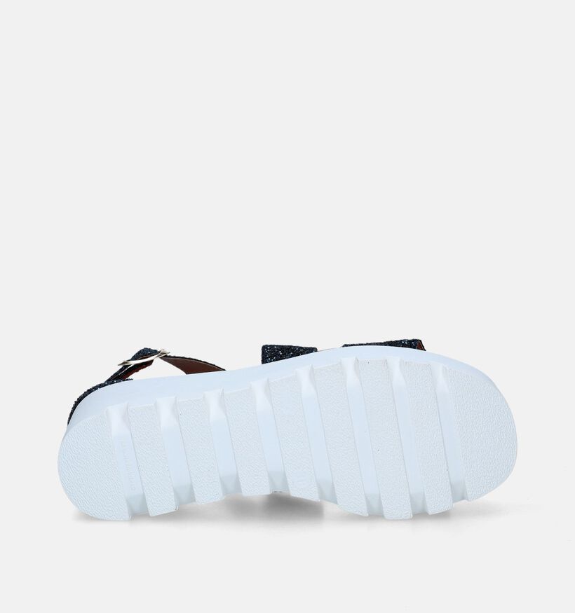 Sweet Lemon Nubway Blauwe Sandalen Met Gesloten Hiel voor dames (341733)