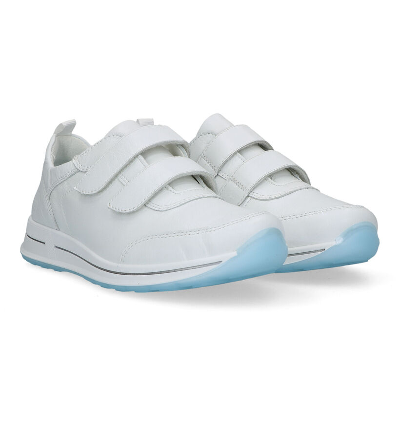 Ara Osaka 2.0 Chaussures à velcro en Blanc pour femmes (321902) - pour semelles orthopédiques