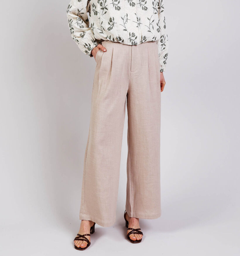 The Korner Beige Geklede Broek voor dames (372460)