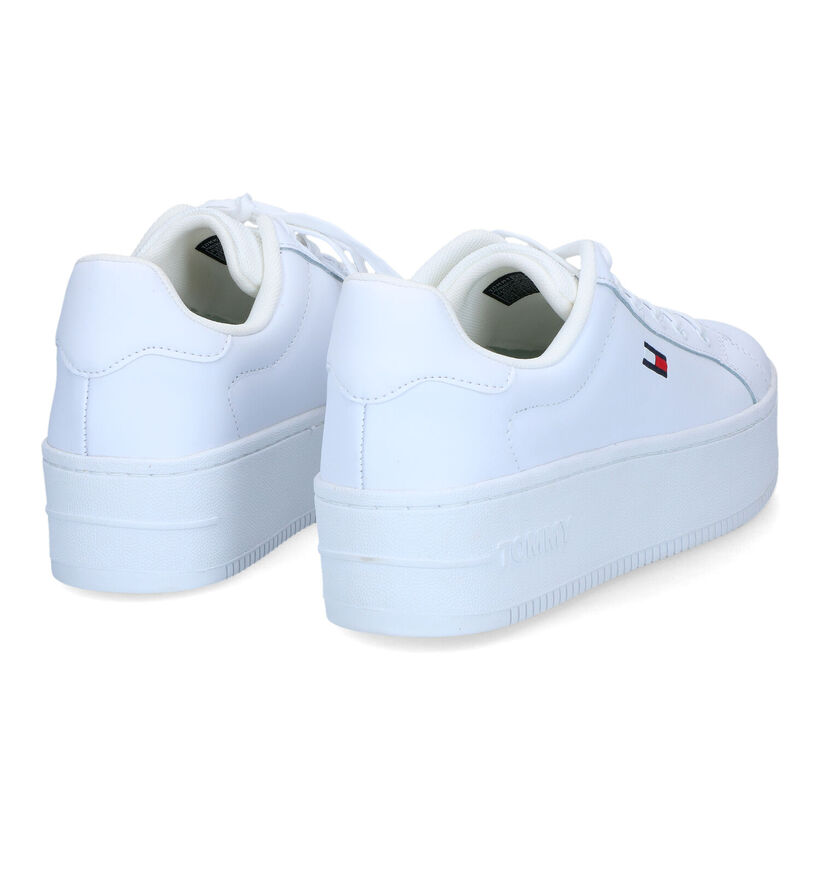 TH Tommy Jeans Flatform Baskets en Blanc pour femmes (318209) - pour semelles orthopédiques