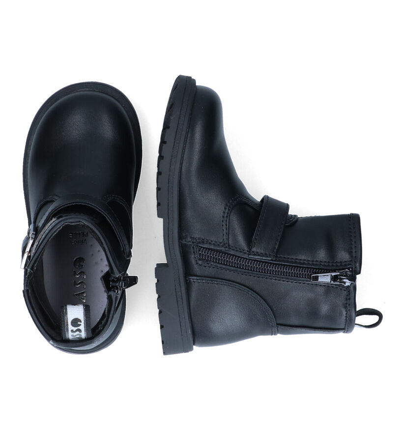 Asso Zwarte Baby Boots voor meisjes (316204)