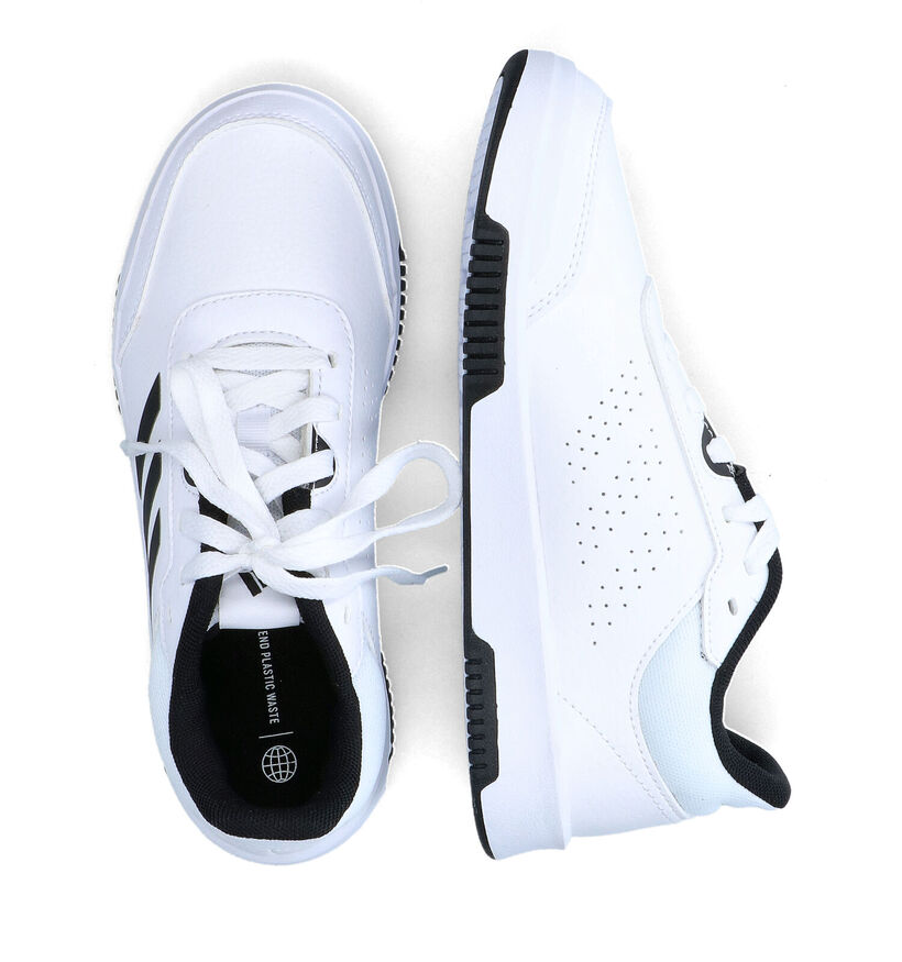 adidas Tensaur Sport 2.0 Baskets en Blanc pour garçons (311333) - pour semelles orthopédiques