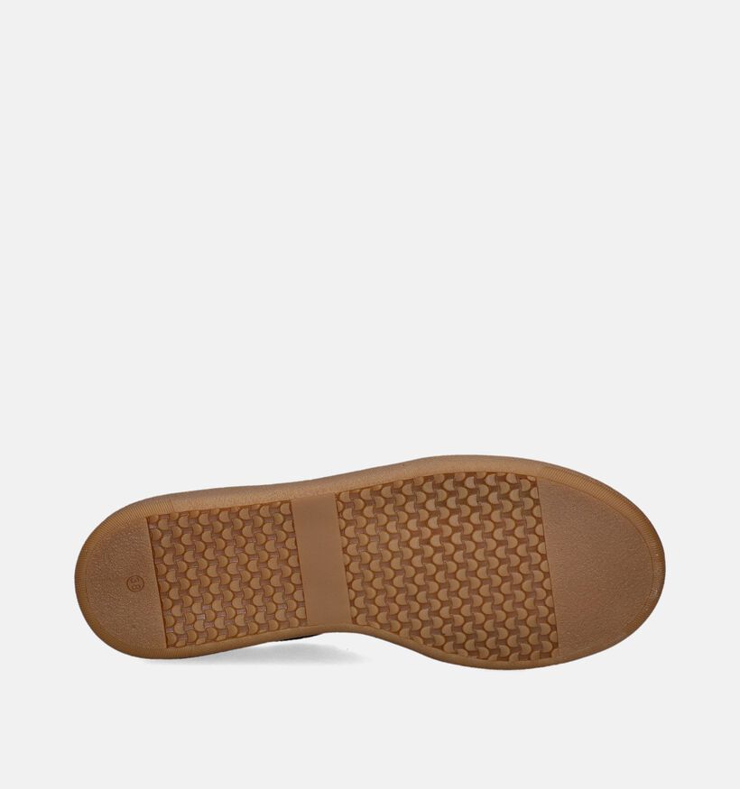 Scapa Bruine Sneakers voor dames (347708) - geschikt voor steunzolen