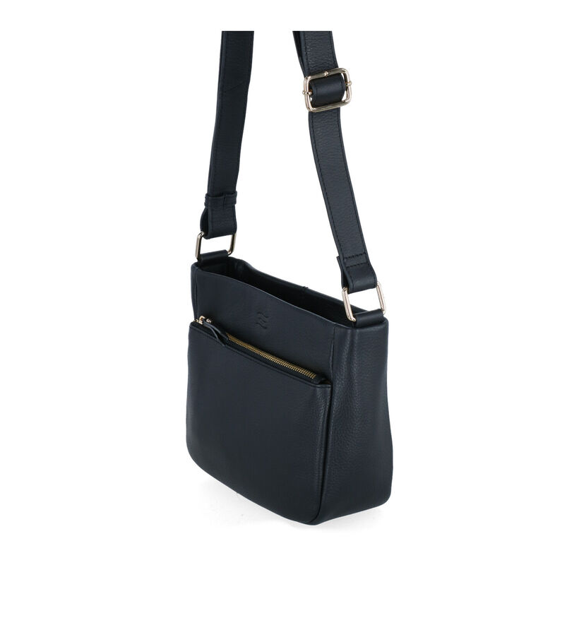 Crinkles Zwarte Crossbody tas voor dames (349844)