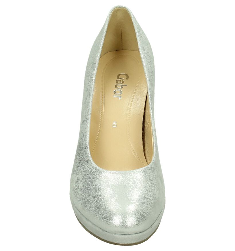 Gabor Talons hauts en Argent pour femmes (209039)