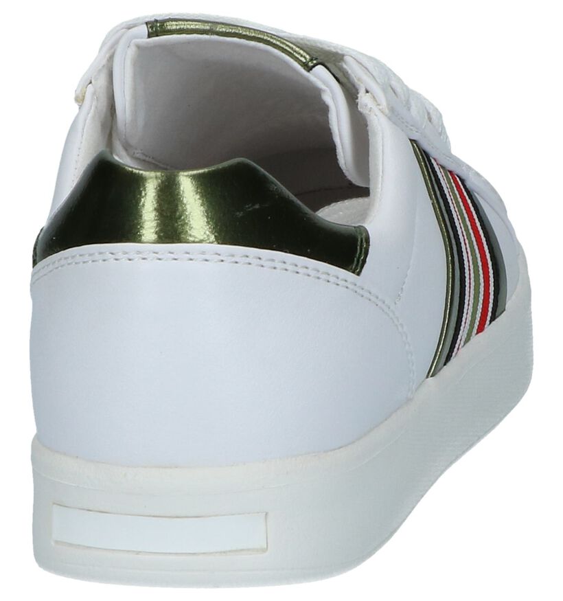 Witte Sneaker met Strepen Youh! By Torfs in kunstleer (238099)