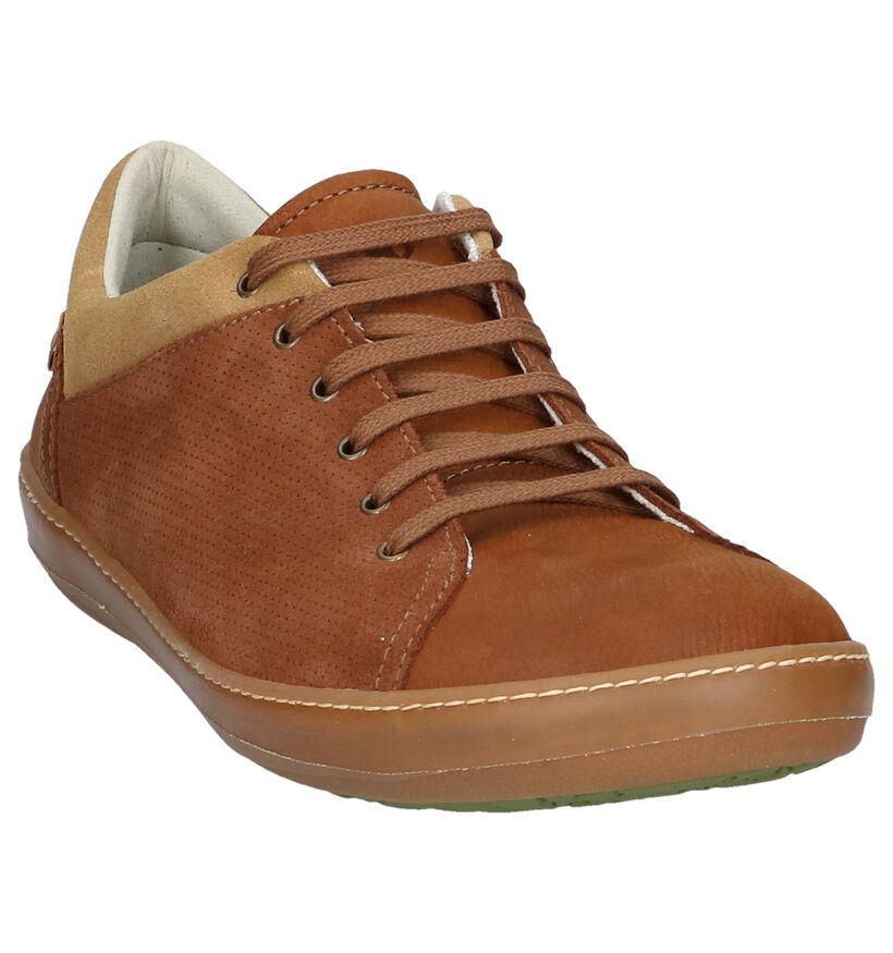 Bruine Casual Veterschoenen El Naturalista Meteo in daim (244536)