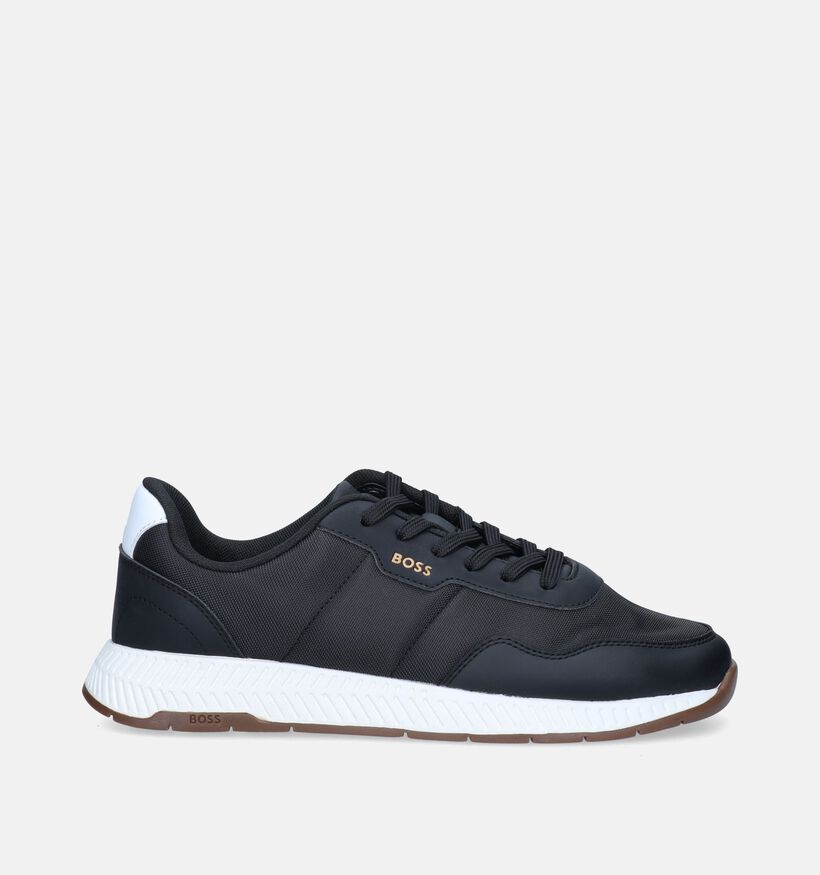BOSS Titanium Runn Chaussures avec lacets en Noir pour hommes (345698) - pour semelles orthopédiques