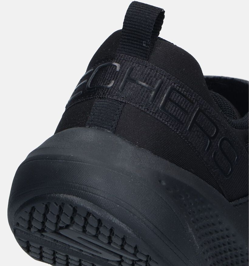 Skechers Go Run Elevate Baskets en Noir pour garçons (326371)