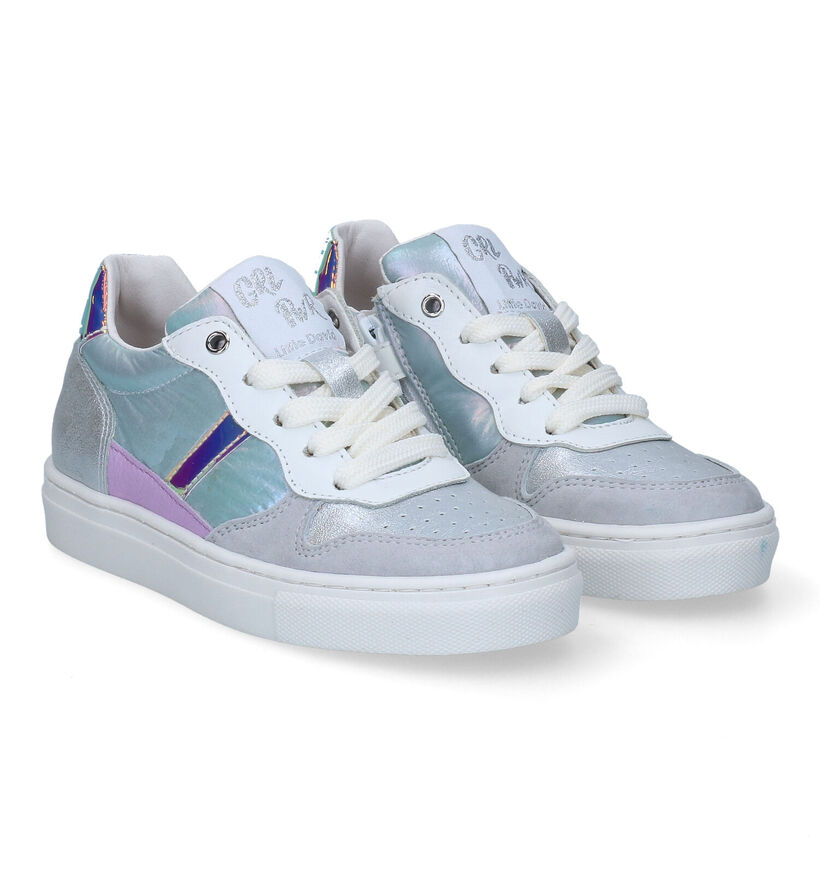 Little David Nora Baskets en Gris pour filles (308142) - pour semelles orthopédiques