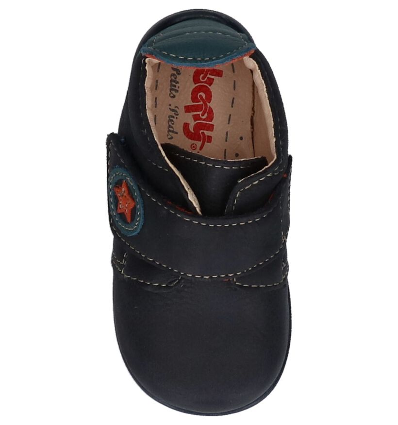 Bopy Pavelo Donkerblauwe Babyschoentjes in nubuck (224420)