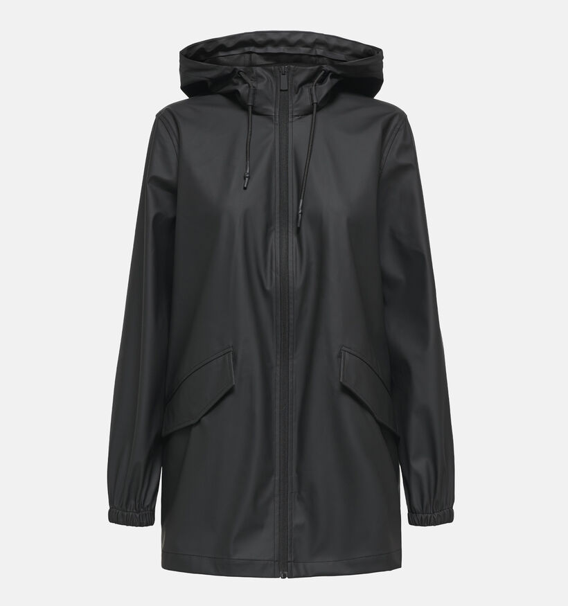 JDY Mulan Zwarte Regenjas voor dames (359861)