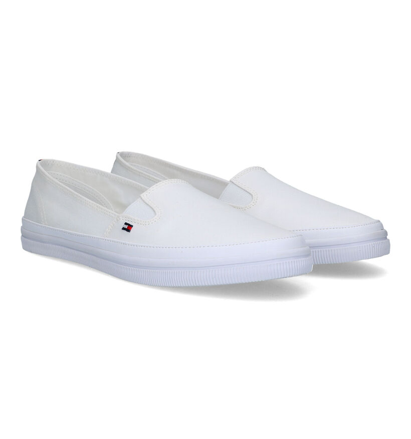Tommy Hilfiger Essential Chaussures sans lacets en Blanc pour femmes (320998)