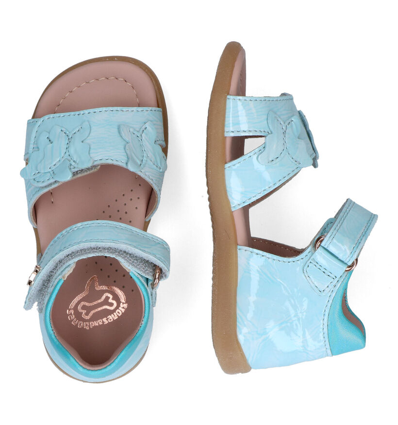 STONES and BONES Barc Sandales en Bleu pour filles (307185)