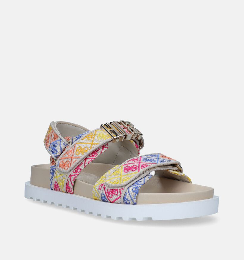 Guess Fabelis Zwarte Sandalen Met Plateauzool voor dames (337389)