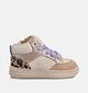 Milo & Mila Leopard Beige Sneakers voor meisjes (362926) - geschikt voor steunzolen