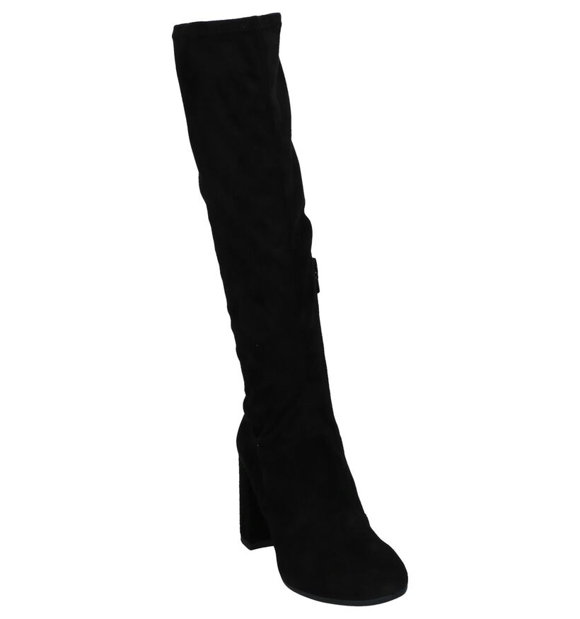 NeroGiardini Bottes hautes en Noir en daim (226497)