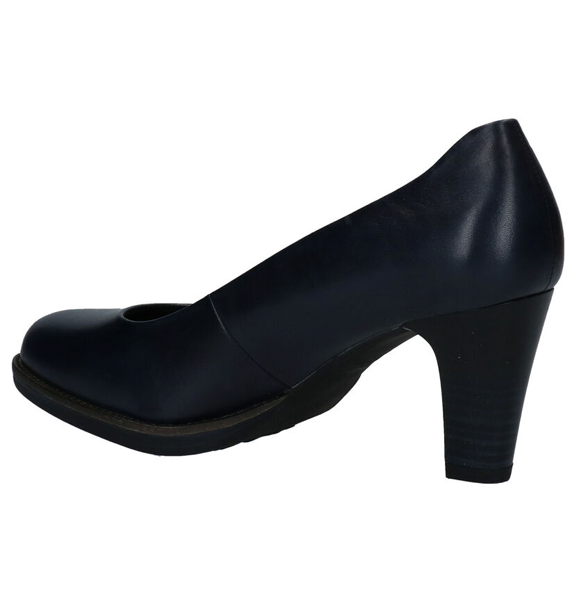Tamaris TOUCH it Blauwe Pumps in nubuck (280727)