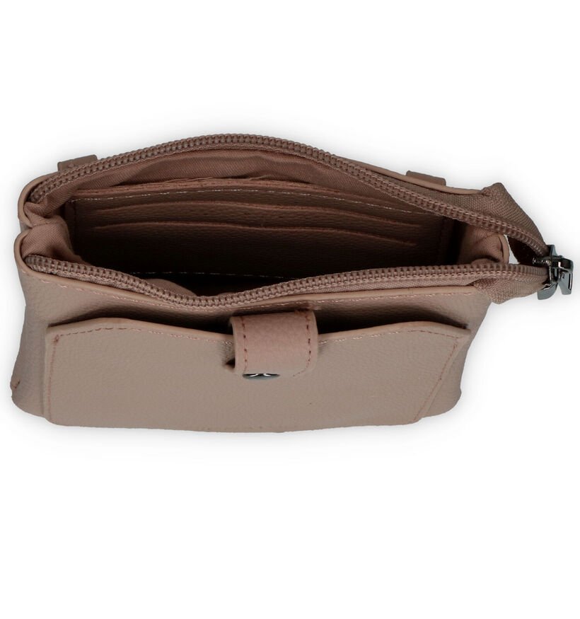Signatur Roze Crossbody Telefoontasje in kunstleer (325878)