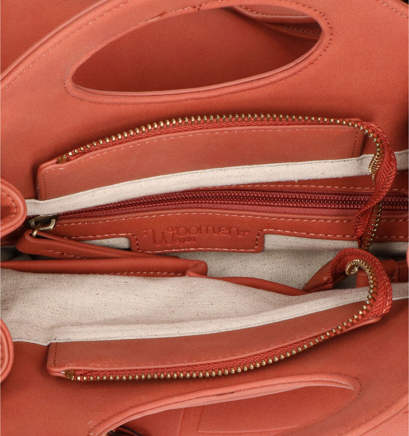 Woomen Nervure Sac à main en Orange pour femmes (314866)