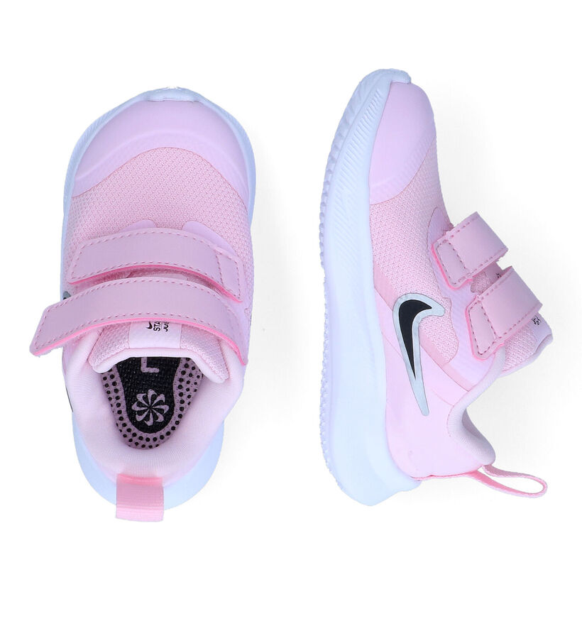 Nike Star Runner 3 TD Baskets en Beige pour filles, garçons (316259)