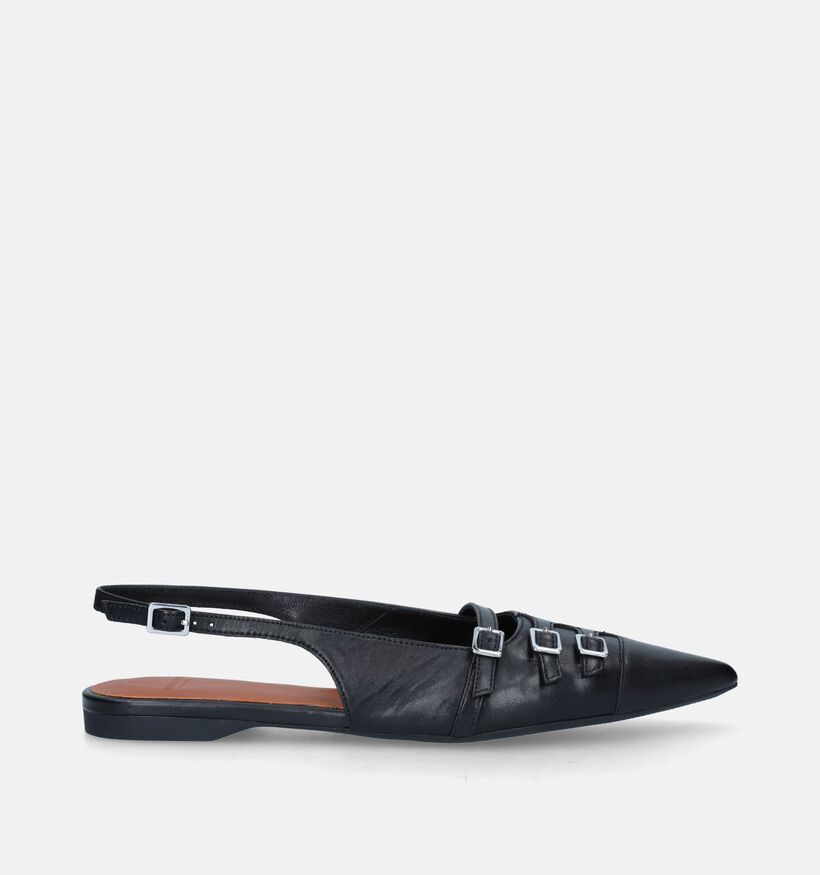 Vagabond Hermine Ballerines en Noir pour femmes (347460)