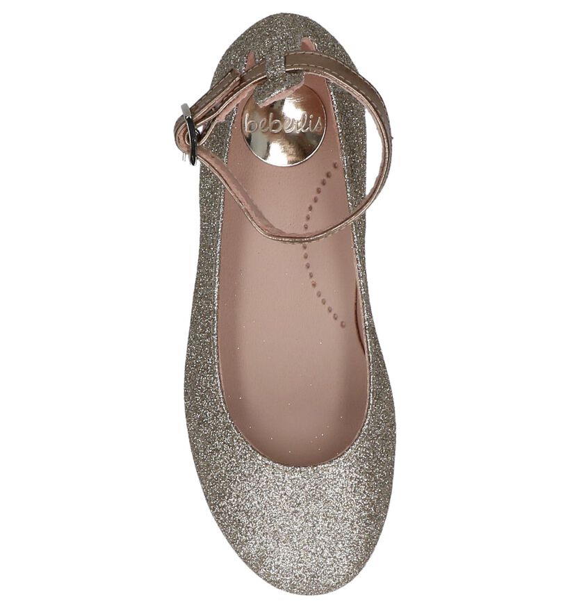 Beberlis Ballerines en Or en cuir (215984)