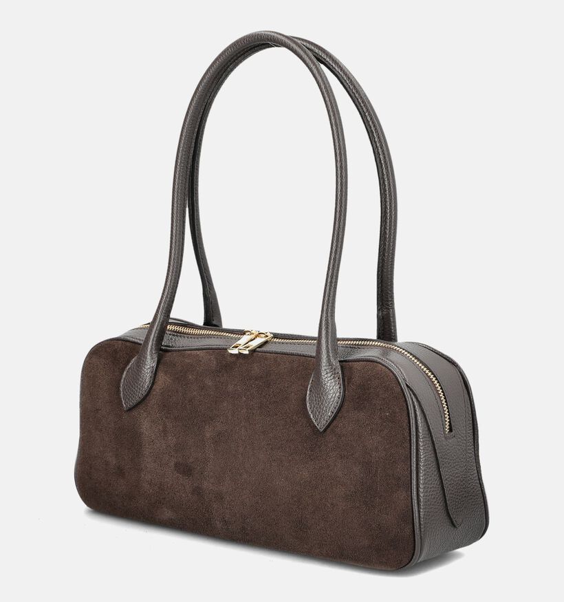 Charm London Sac &agrave; bandouli&egrave;re en Brun fonc&eacute; pour femmes (380972)