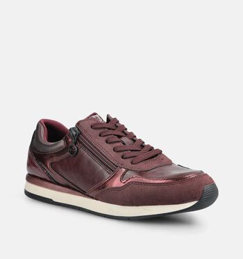 Tamaris Low Baskets Beige/Bordeaux