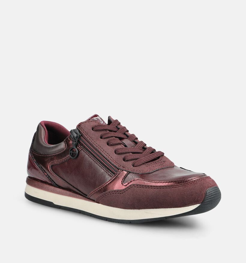 Tamaris Touch It Bordeaux Sneakers voor dames (376659)