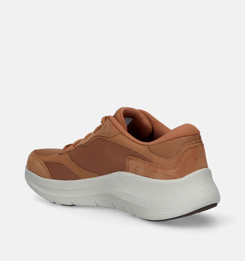 Skechers Arch Fit 2.0 The Keep Cognac Sneakers voor heren (343955) - geschikt voor steunzolen